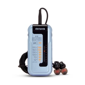 Comprar Aiwa RS-22 Azul - Radio portátil - Ganga Electrónica