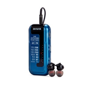 Comprar Aiwa RS-22BL Azul - Radio portátil - Ganga Electrónica