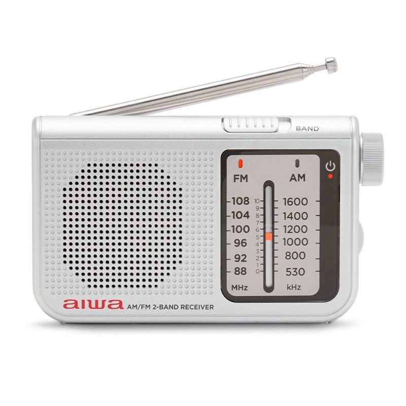 Comprar Aiwa RS-55/SL Blanca - Radio portátil de bolsillo - Ganga Electrónica