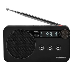 Comprar Aiwa RS-77PLL/BK Negra - Radio portátil - Ganga Electrónica