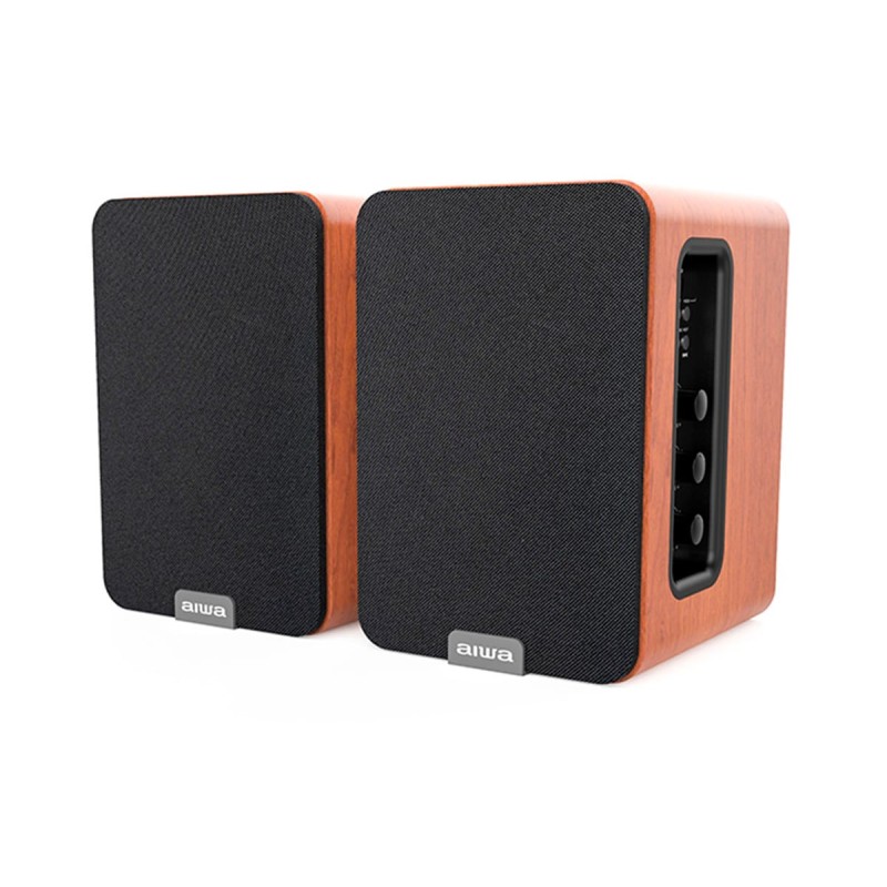 Comprar Aiwa SP-A200 Madera - 50W - Sistema de altavoces de alta fidelidad - Ganga Electrónica