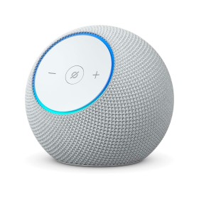 Comprar Amazon Echo Dot Max Blanco - Altavoz alexa con sonido envolvente y controlador de hogar digital integrado - Ganga Electr