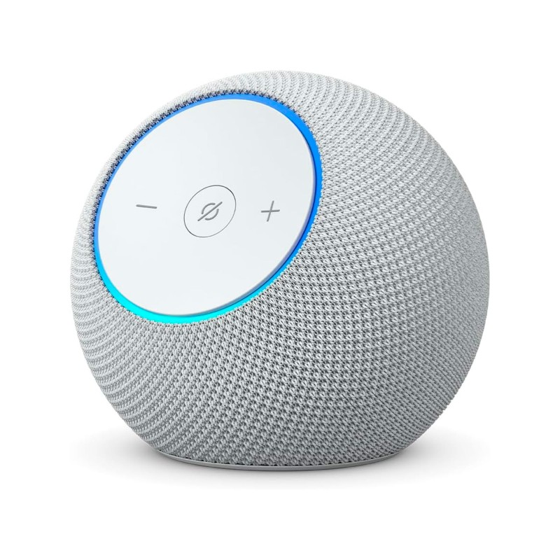Comprar Amazon Echo Dot Max Blanco - Altavoz alexa con sonido envolvente y controlador de hogar digital integrado - Ganga Electr