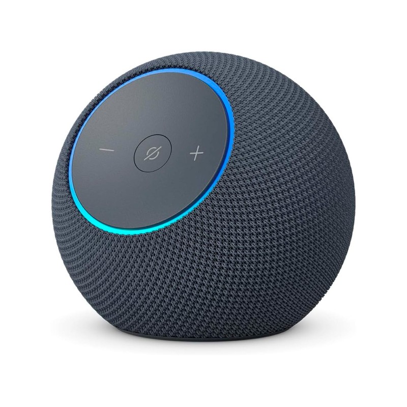 Comprar Amazon Echo Dot Max Grafito - Altavoz alexa con sonido envolvente y controlador de hogar digital integrado - Ganga Elect