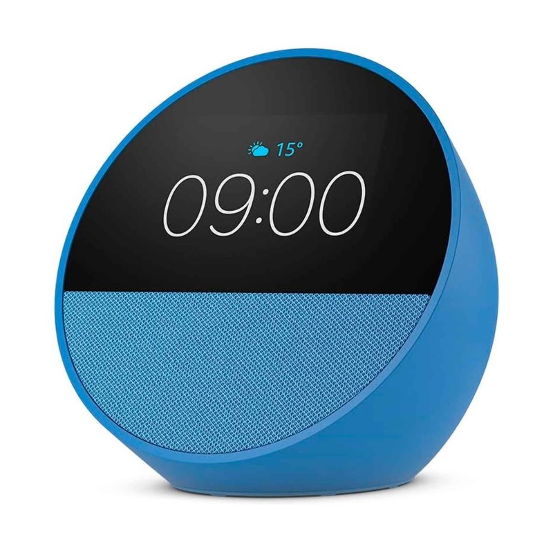 Comprar Amazon Echo Spot Azul - Radio despertador - Ganga Electrónica