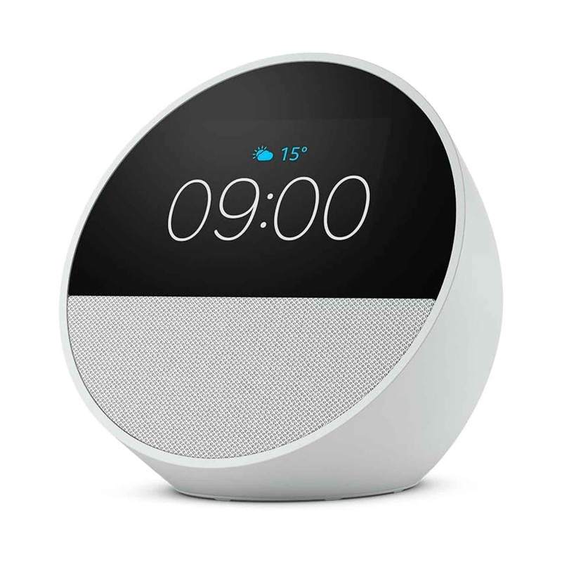 Comprar Amazon Echo Spot Blanco - Radio despertador - Ganga Electrónica