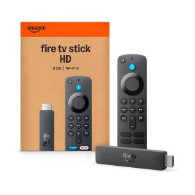 Comprar Amazon Fire TV Stick HD (última Generación) Negro - Con TV en directo gratuita, mando por voz alexa, alimentación direct