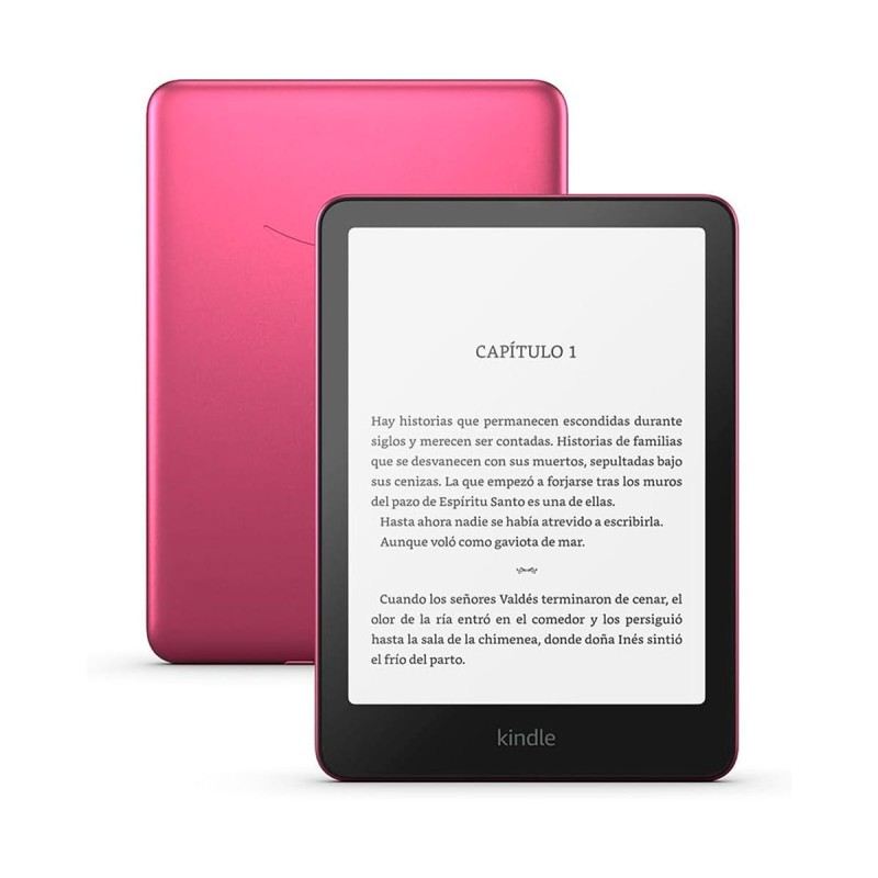 Comprar Amazon Kindle Paperwhite Signature Edition Frambuesa Metalizado - Lector de e-book 7" - Ganga Electrónica