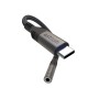 Comprar Astrum VMAC50 Gris - Adaptador USB-C a minijack 3,5 mm - 10 cm - Ganga Electrónica