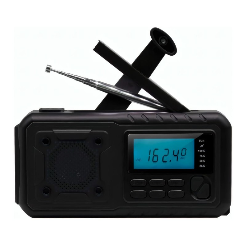 Comprar Beafon BTEC-RDS670 Negro - Radio portátil con manivela - Ganga Electrónica