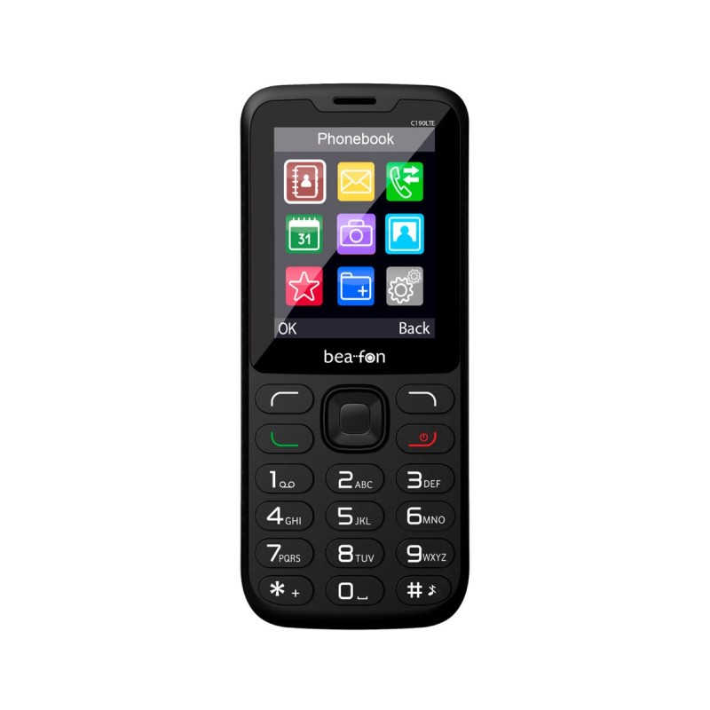 Comprar Beafon C190 LTE Negro - Móvil 2.4" - Ganga Electrónica