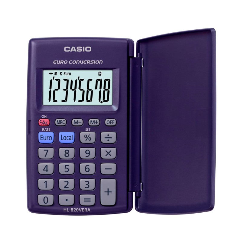 Comprar Casio HL-820VERA Azul - Calculadora básica - Ganga Electrónica