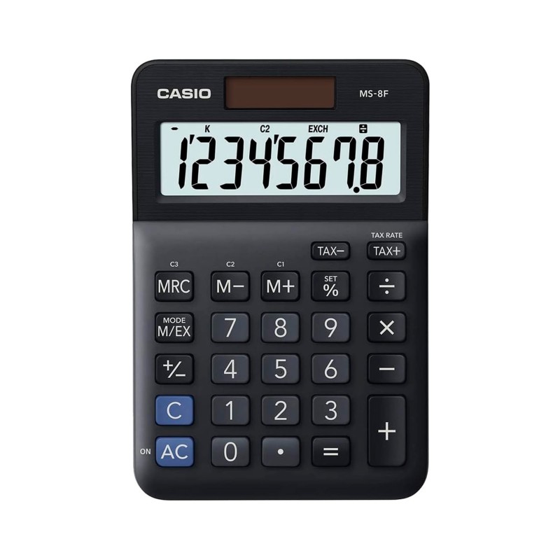 Comprar Casio MS-8F Negro - Calculadora de mesa - Ganga Electrónica
