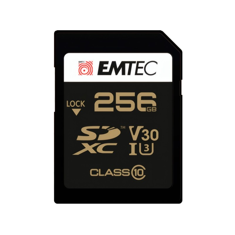 Comprar Emtec Ecmsd256gxc10sp 256GB Negro - Tarjeta de memoria SD - Ganga Electrónica