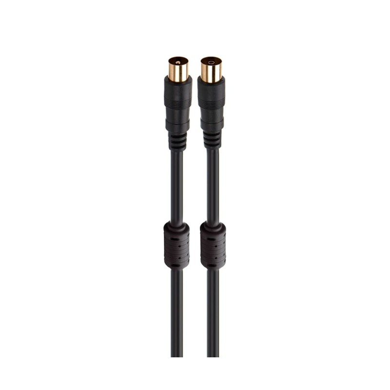 Comprar Fonestar ANT-NE-3 Negro - Cable de antena TV - Vídeo coaxial macho a antena TV - Ganga Electrónica