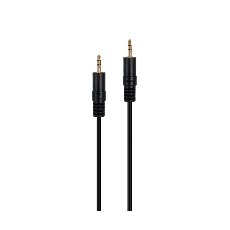 Comprar Fonestar JACK-MM-1-5 Negro - Cable de señal de audio jack 3'5 mm macho a jack 3'5 mm macho - Ganga Electrónica