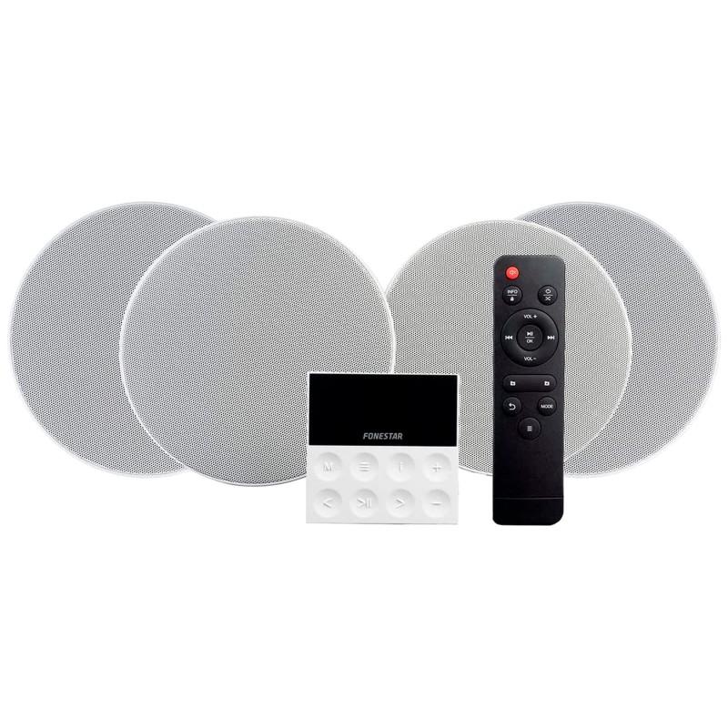 Comprar Fonestar KS-WALL-4 Blanco - Altavoces de megafonía - Ganga Electrónica