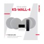 Comprar Fonestar KS-WALL-4 Blanco - Altavoces de megafonía - Ganga Electrónica
