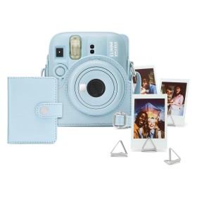 Comprar Fujifilm Instax Mini 13 Accesorios Kit Frost Azul - Funda original + mini álbum + clips para sujetar fotos - Ganga Elect
