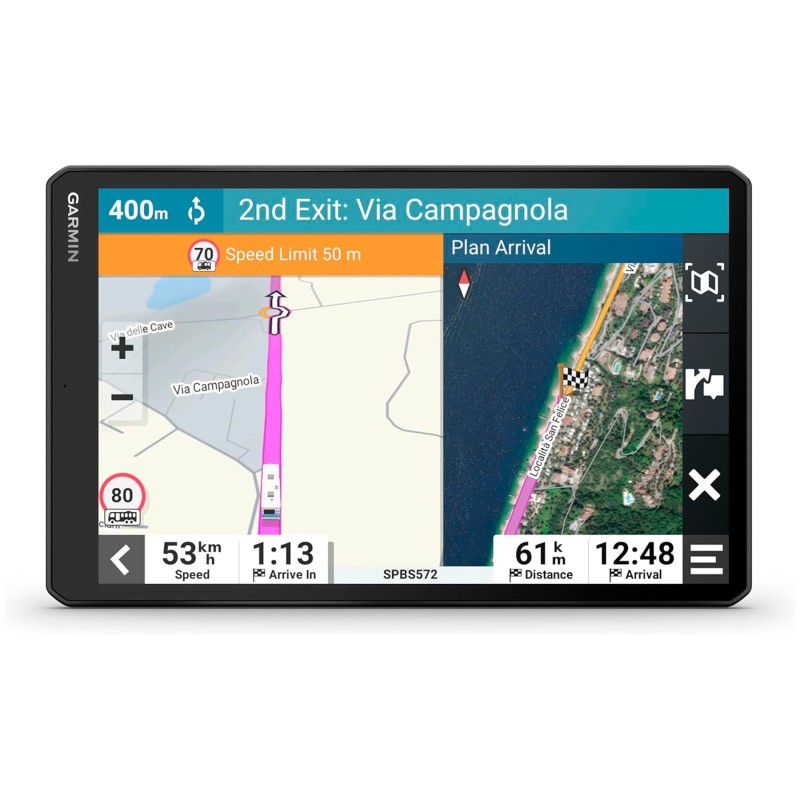 Comprar Garmin Camper 1095 - Navegador GPS para autocaravana 10" con mapas de europa - Ganga Electrónica