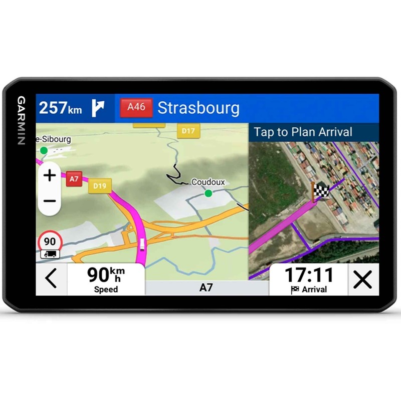 Comprar Garmin Dezl LGV720 - Navegador GPS para camiones 7" con mapas de europa - Ganga Electrónica
