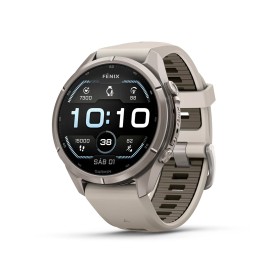 Comprar Garmin Fenix 9 Pro Titanio Con Correa de Silicona en Blanco - Smartwatch 43MM - Ganga Electrónica