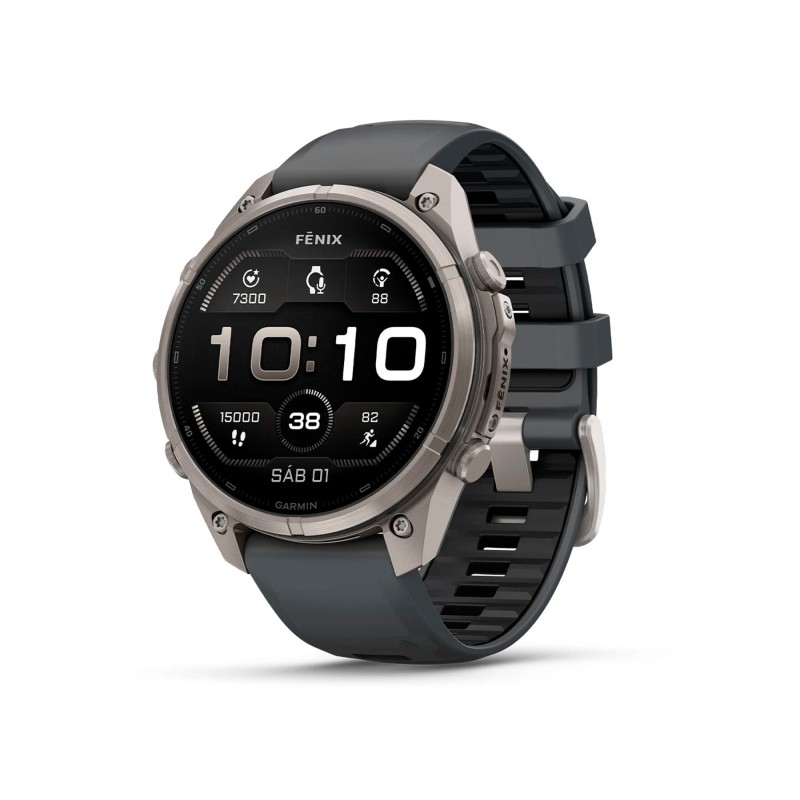 Comprar Garmin Fenix 9 Pro Titanio Con Correa de Silicona en Gris - Smartwatch 47MM - Ganga Electrónica