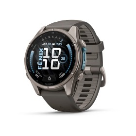 Comprar Garmin Fenix 9 Titanio Con Correa de Silicona en Gris - Smartwatch 43MM - Ganga Electrónica