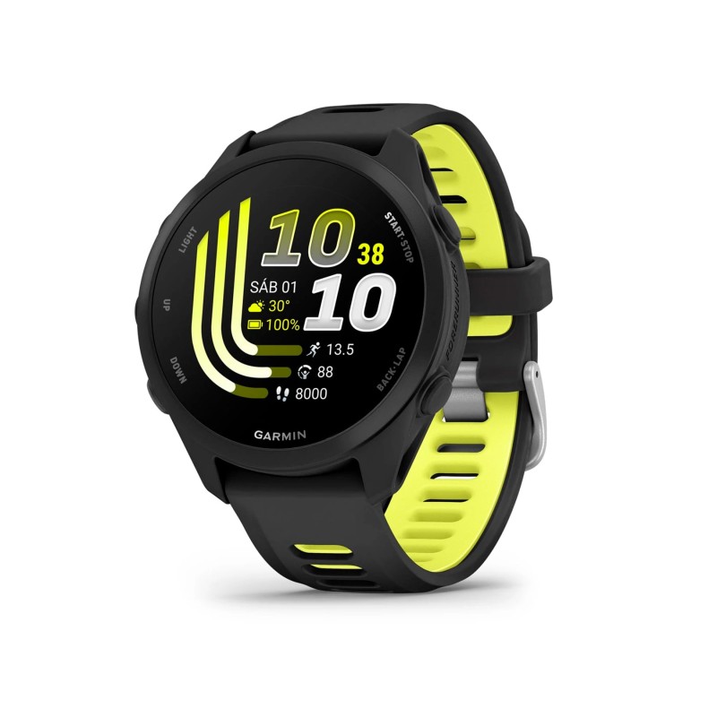 Comprar Garmin Forerunner 170 Negro Con Correa en Negro/amarillo - Smartwatch 30,4MM - Ganga Electrónica