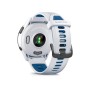 Comprar Garmin Forerunner 265 Negro Con Carcasa en Blanco y Correa de Silicona en Blanco/azul - Smartwatch 46MM - Ganga Electrón