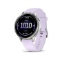 Comprar Garmin Venu 4 Plateado Con Correa de Silicona Lila - Smartwatch 41MM - Ganga Electrónica