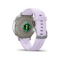 Comprar Garmin Venu 4 Plateado Con Correa de Silicona Lila - Smartwatch 41MM - Ganga Electrónica
