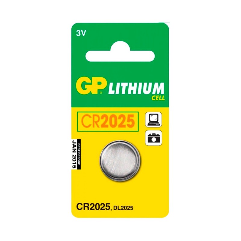 Comprar GP CR2025 3V - Pila de litio - Ganga Electrónica