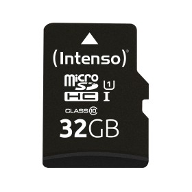 Comprar Intenso Microsd 32GB Negro/ Tarjeta de Memoria Microsd, UHS-I Clase 10 - Ganga Electrónica