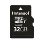 Comprar Intenso Microsd 32GB Negro/ Tarjeta de Memoria Microsd, UHS-I Clase 10 - Ganga Electrónica