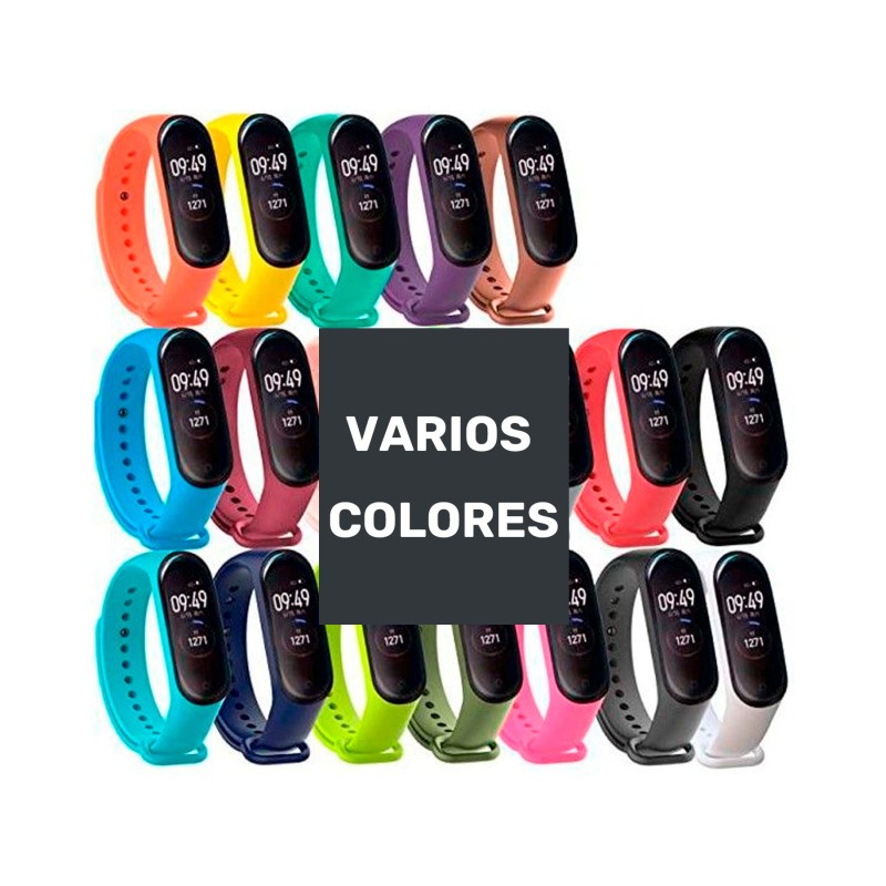 Comprar JC Correa Silicona Amarilla mi Band 6 - Ganga Electrónica