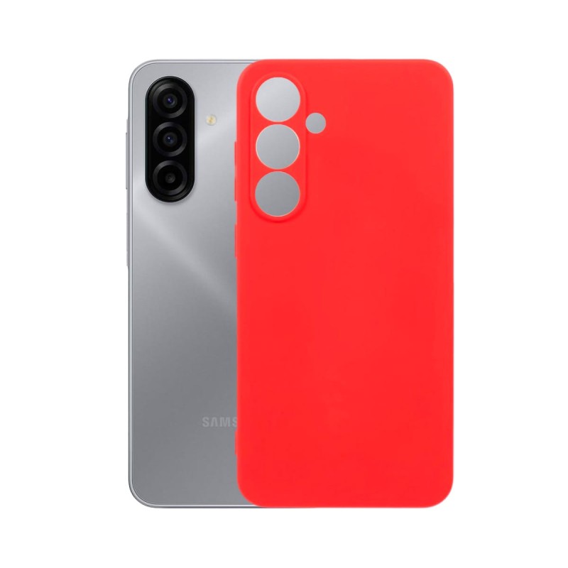 Comprar JC Funda Trasera de Silicona en Color Rojo - Samsung galaxy A17 - Ganga Electrónica
