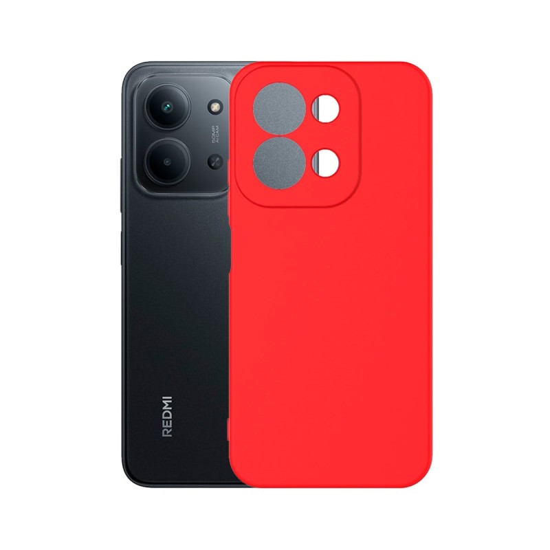 Comprar JC Funda Trasera de Silicona Roja - Xiaomi redmi 15C - Ganga Electrónica
