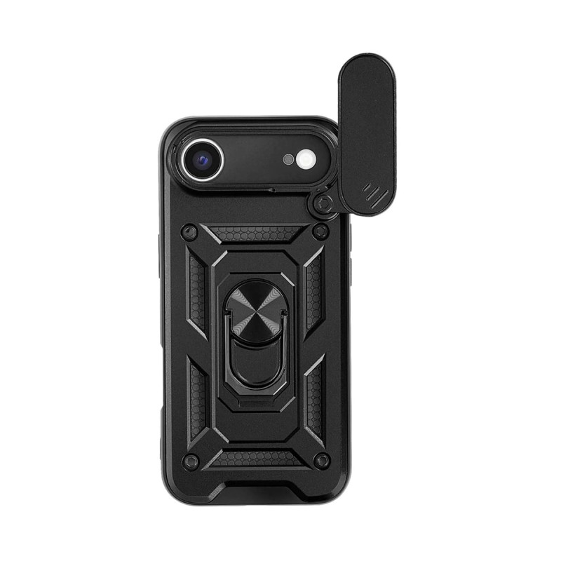 Comprar JC Trasera Con Anillo de Soporte + Protector de Cámara Negro - Apple iPhone air - Ganga Electrónica