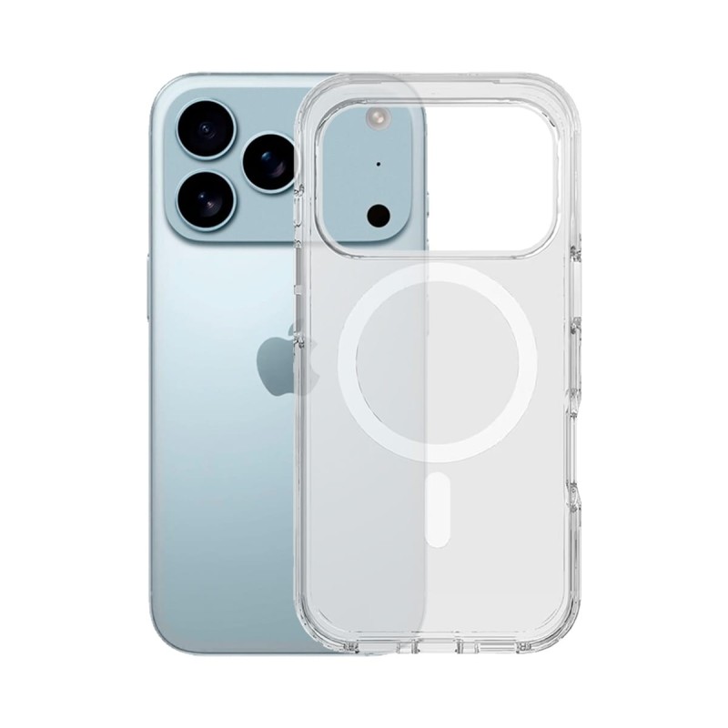 Comprar JC Trasera de Silicona Transparente Compatible Con Magsafe - Apple iPhone 17 Pro - Ganga Electrónica