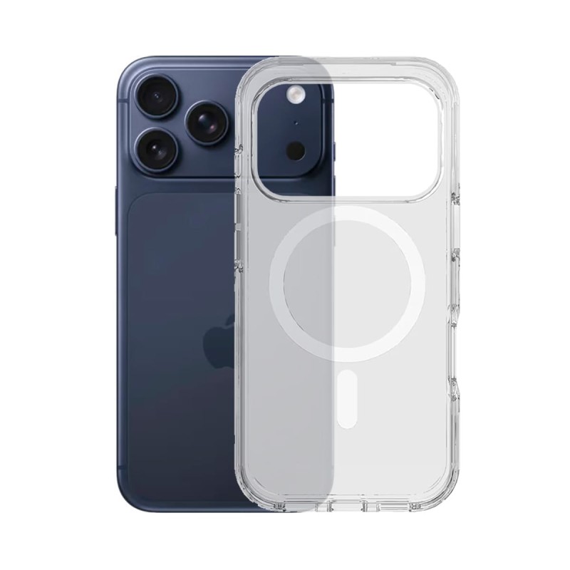 Comprar JC Trasera de Silicona Transparente Compatible Con Magsafe - Apple iPhone 17 Pro Max - Ganga Electrónica