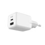 Comprar Ksix Bcd30ganacb Blanco - Cargador de red eléctrica 30W - 1 x USB-C + 1 x usb-a - Ganga Electrónica