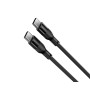 Comprar Ksix Bcl060was02 Negro - Cable de carga y datos 1 metro - USB-C a USB-C - Ganga Electrónica