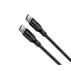 Comprar Ksix Bcl060was02 Negro - Cable de carga y datos 1 metro - USB-C a USB-C - Ganga Electrónica
