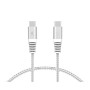 Comprar Ksix Bxcucc2t2 Blanco - Cable de carga y datos 2 metros - USB-C a USB-C - Ganga Electrónica
