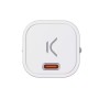 Comprar Ksix Gan USB-C Blanco - Cargador de pared mini 30W - Ganga Electrónica