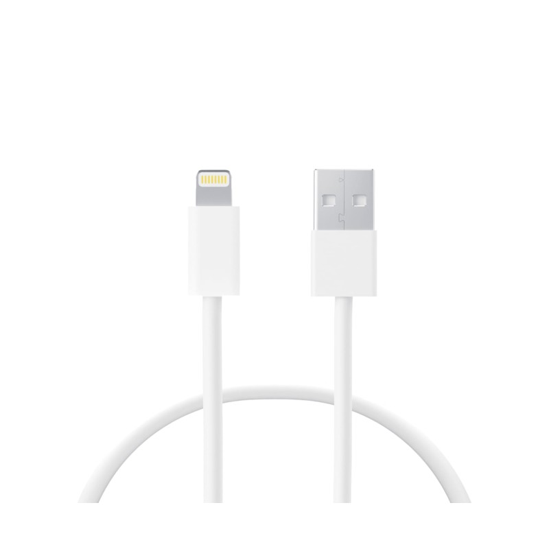 Comprar Ksix Lcl2001alb Blanco - Cable usb-a (m) a lightning (m) 1M - Ganga Electrónica