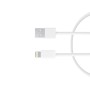Comprar Ksix Lcl2001alb Blanco - Cable usb-a (m) a lightning (m) 1M - Ganga Electrónica
