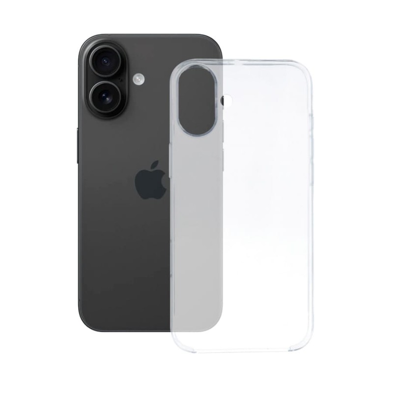 Comprar Ksix Trasera de Silicona Transparente - Apple iPhone 16 - Ganga Electrónica