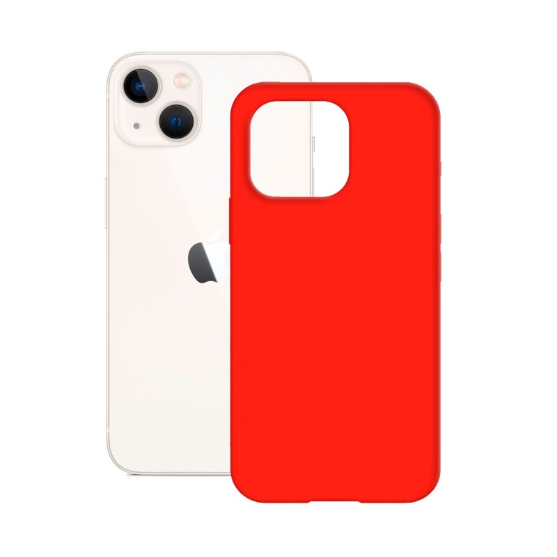 Comprar Ksix Trasera Semi Rígida Roja - Apple iPhone 14 - Ganga Electrónica
